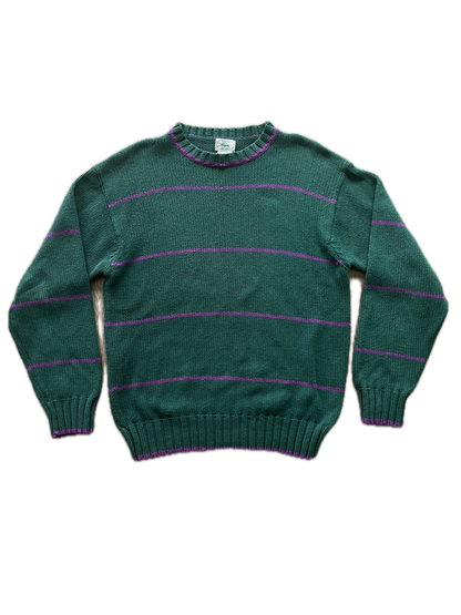 (L) 1980s Izod x Lacoste Sweater