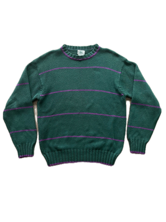 (L) 1980s Izod x Lacoste Sweater