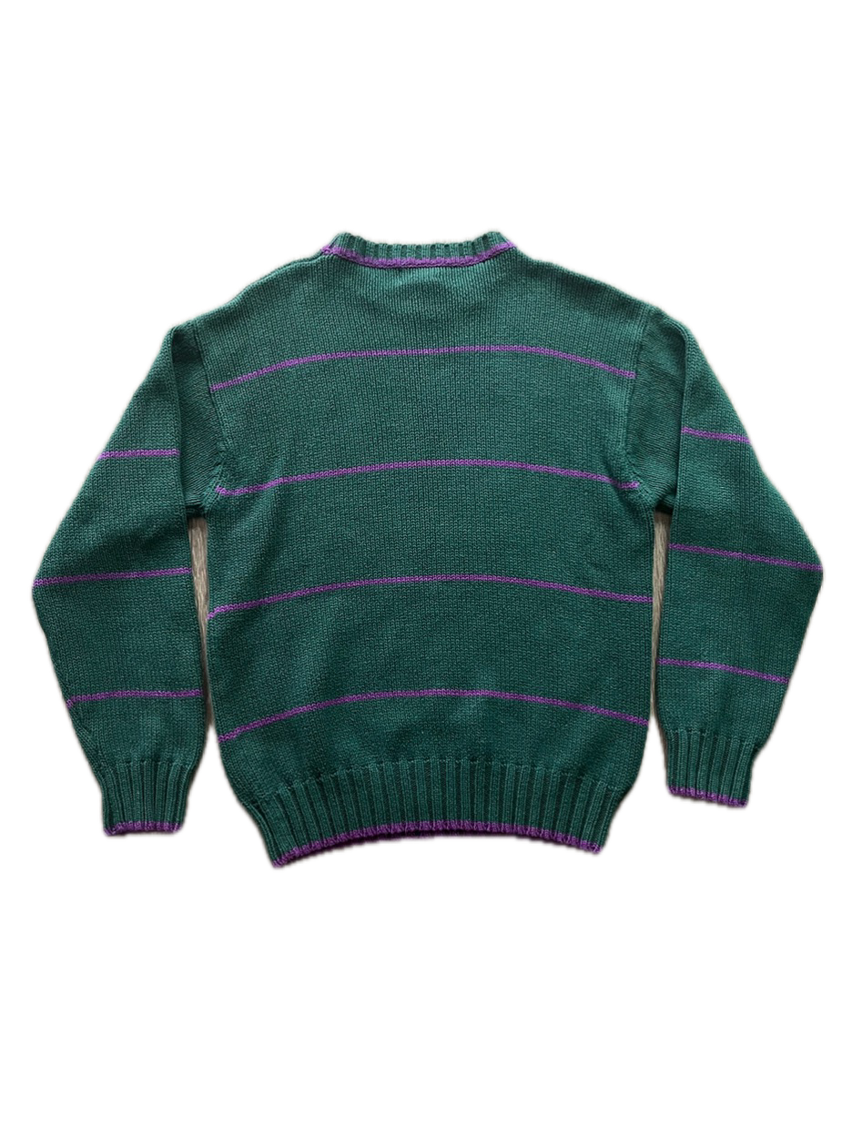 (L) 1980s Izod x Lacoste Sweater