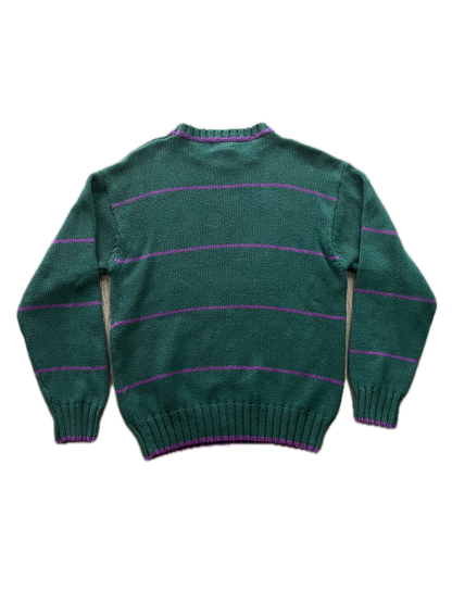 (L) 1980s Izod x Lacoste Sweater