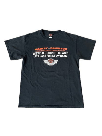 (L) 2002 Harley Davidson 100th Anniversary “Open Road Tour” Tee