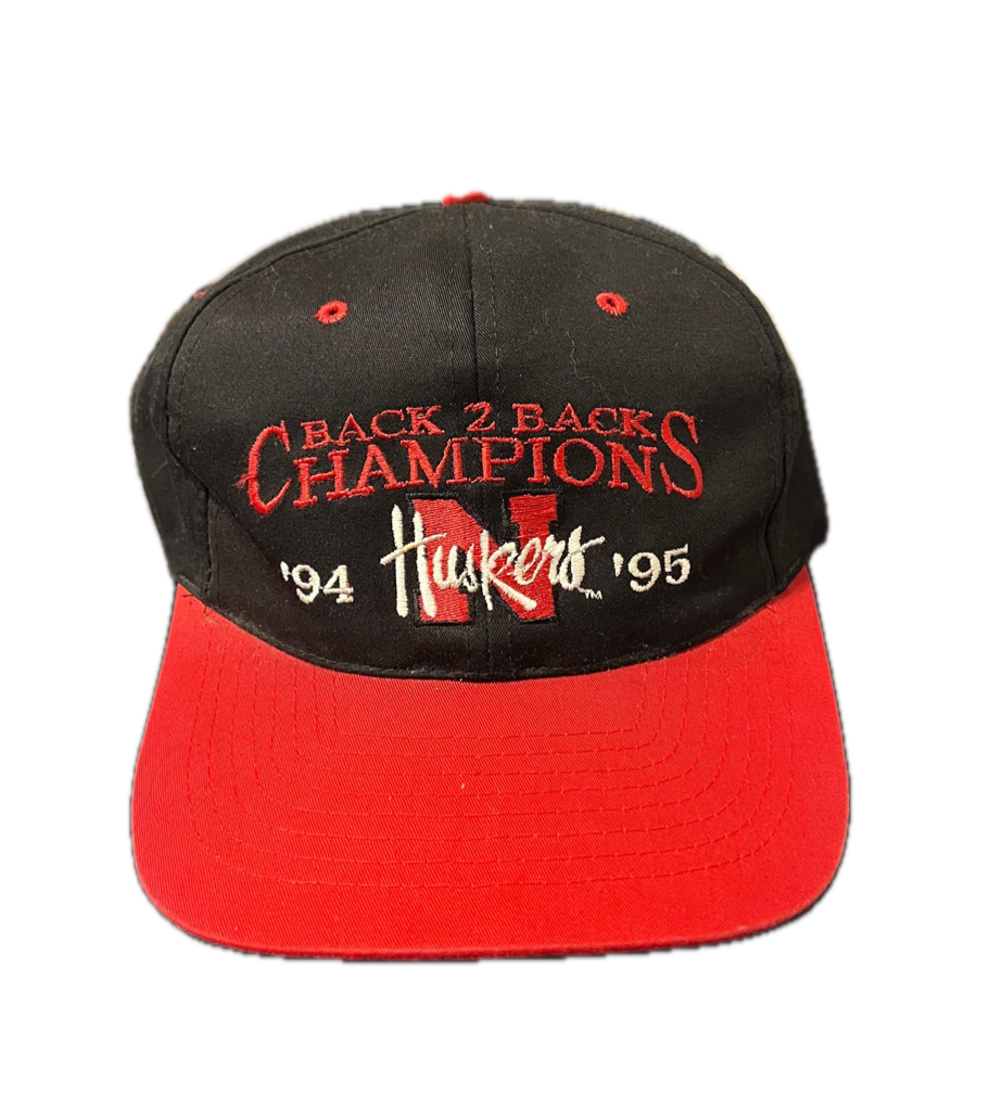 1995 Nebraska Cornhuskers National Championship Hat