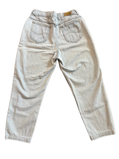 (30 X 27) Vintage Light Wash Lee Jeans