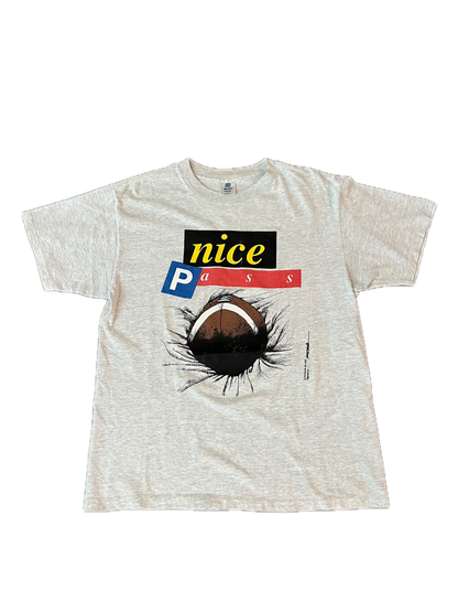 (L) 1992 “Nice Pass” Wrap Around Tee