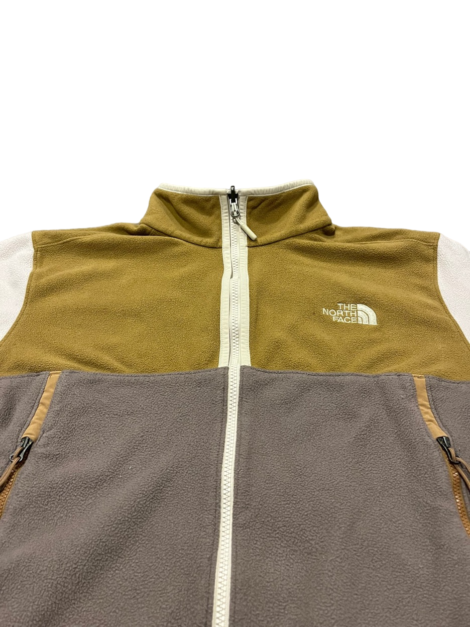 (M) Vintage Multi-Tone North Face Fleece