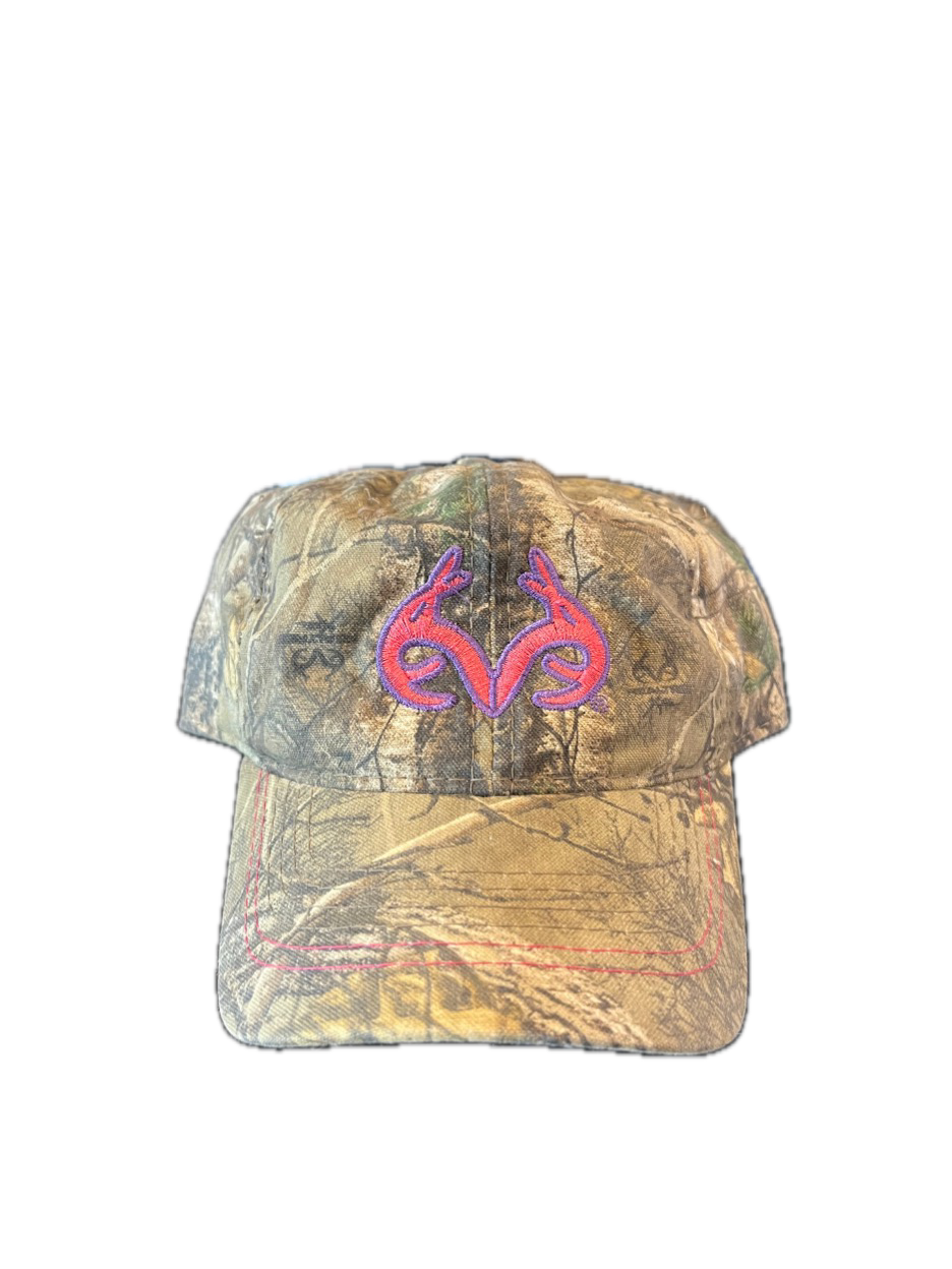 Vintage RealTree Pink Camo Hat