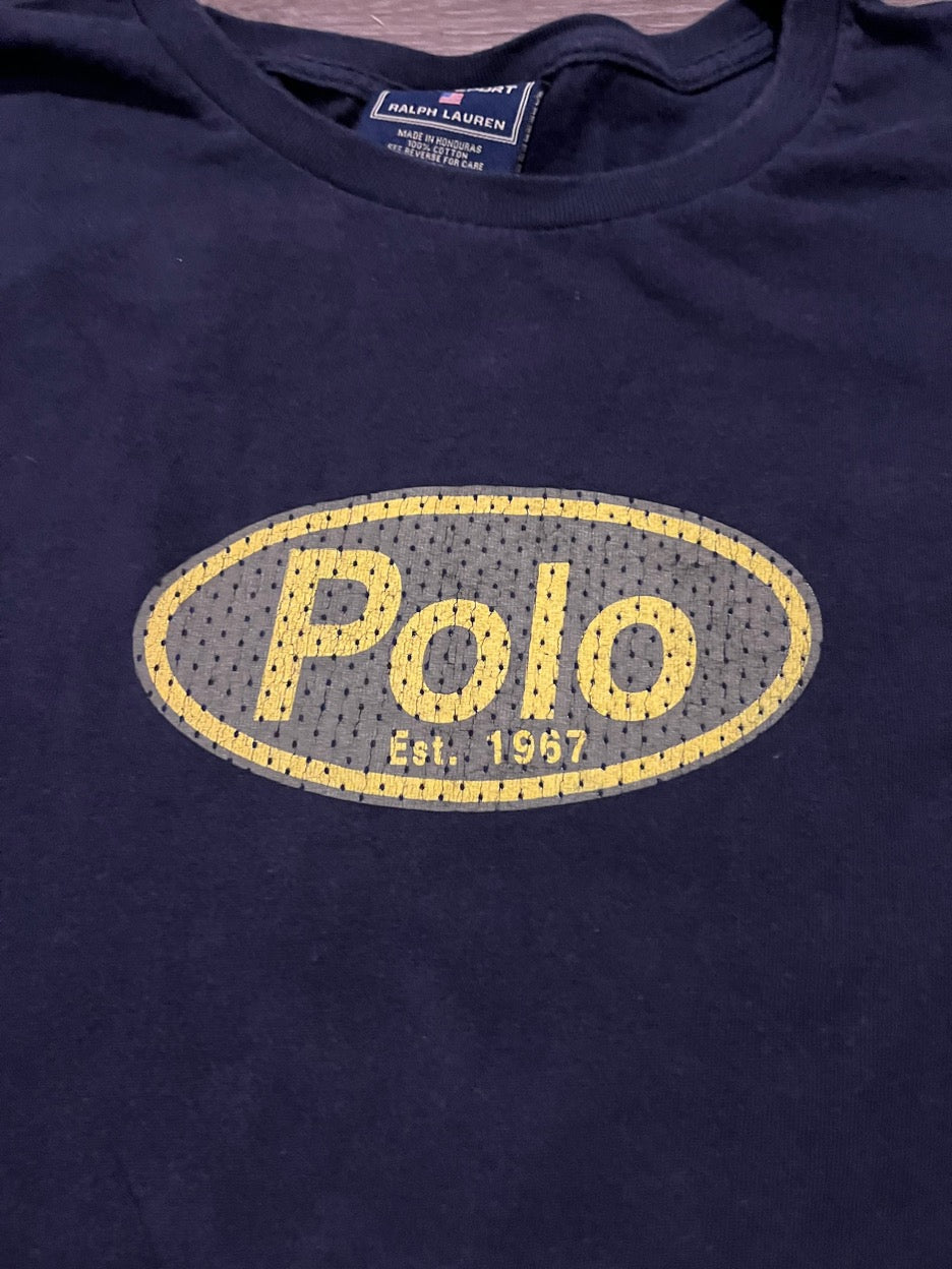 (XL) Vintage Polo Ralph Lauren Longsleeve Tee