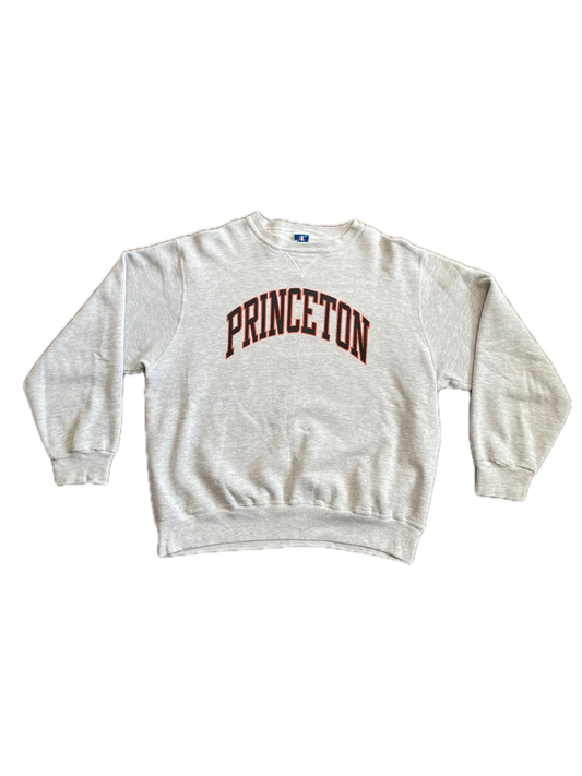 (L) 1980s Princeton Champion Crewneck