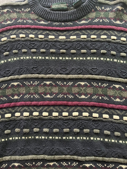 (M) Vintage Saddlebred COOGI Type Sweater