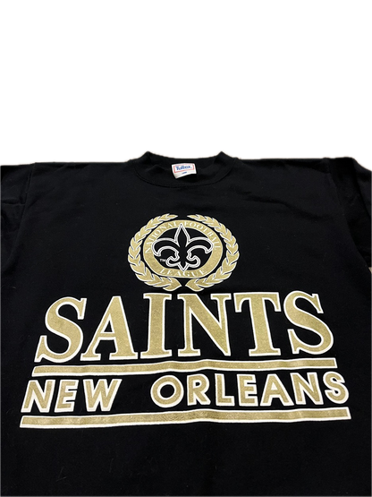 (L) 1980s New Orleans Saints Crewneck