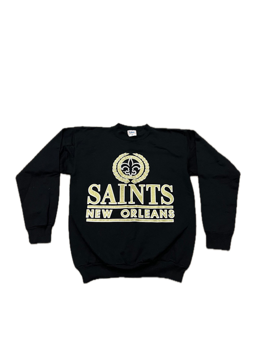 (L) 1980s New Orleans Saints Crewneck