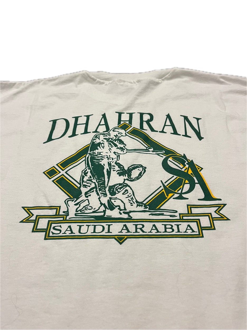 (XL) 1990s Single Stitch Saudi Arabia Baseball Tee