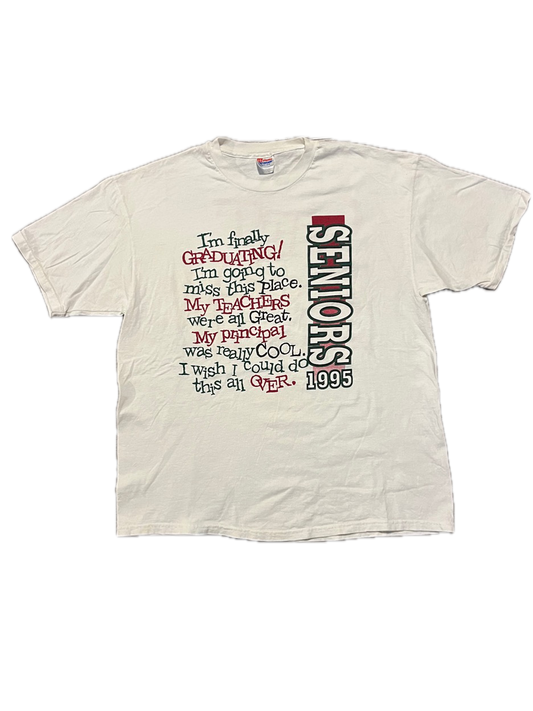 (XL) 1995 Single Stitch Seniors Tee