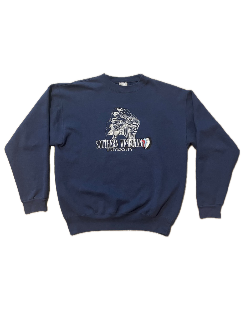 (L) 1990s Southern Wesleyan University Crewneck