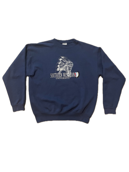 (L) 1990s Southern Wesleyan University Crewneck