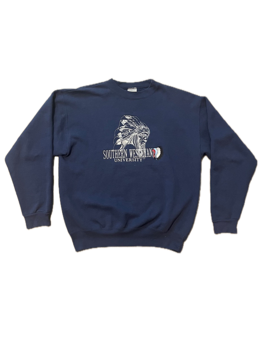 (L) 1990s Southern Wesleyan University Crewneck