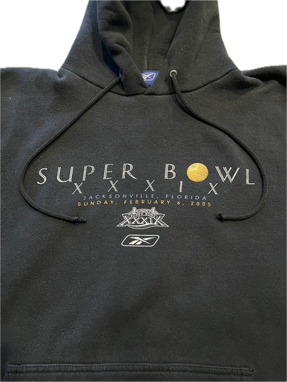 (M) 2005 Super Bowl XXXIX Hoodie