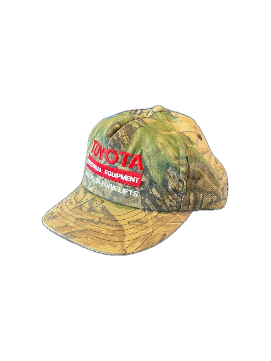 1990s Toyota Forklifts Real Tree Camo Hat