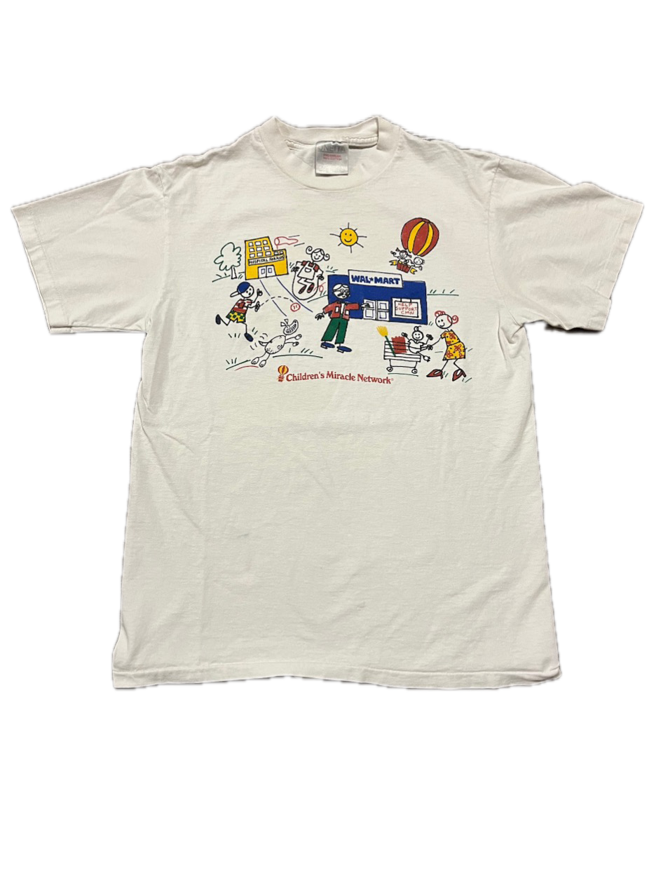 (M) 1990s Single Stitch Walmart Miracle Network Tee