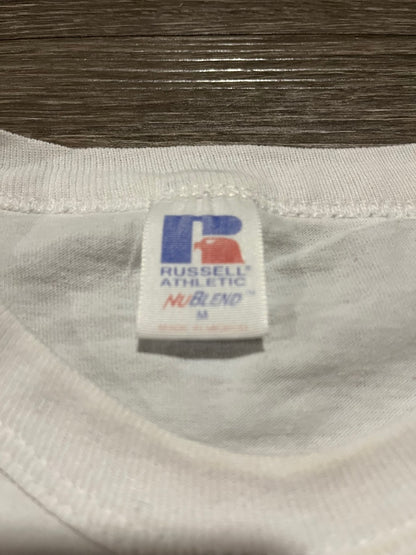 (S) Vintage Paw White Tee