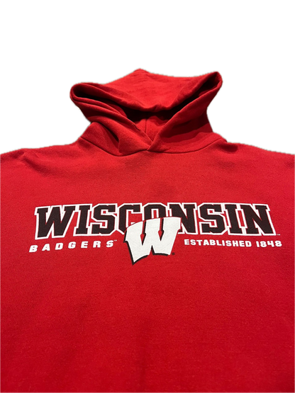 (M) Vintage University of Wisconsin Badgers Russell Athletic Hoodie